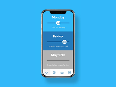 Aquavitae App Screen Design app branding design flat identity interaction design minimal ui ux