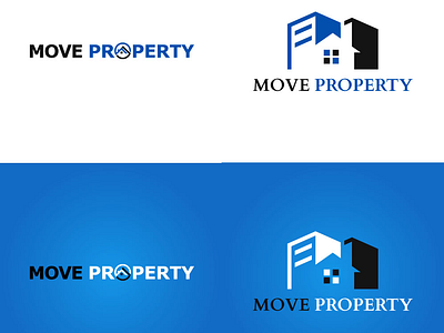 Move Property Logo V01 branding illustration logo ui vector