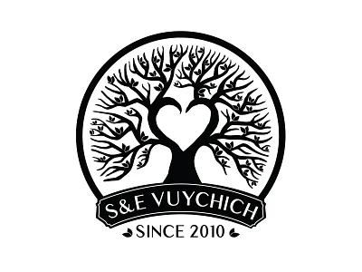 Logo design for a family, creative workshop accesories family handmade handmade logo handwork leather logo tree tree logo workshop