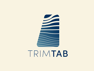 TrimTab Logo design logo