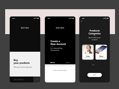 Best.buy Design concepts apps apps design web concept