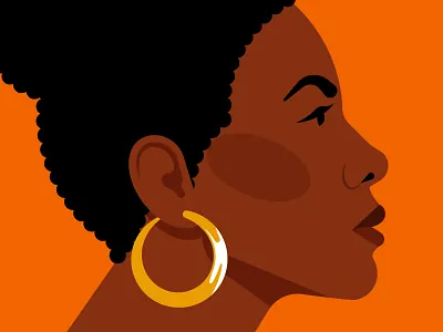 The most beautiful beauty in the world face girl portrait vector