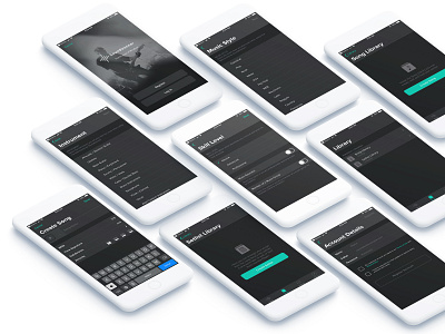 Soundbrenner App app design metronome mobile mobile app ui ux