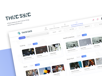 Thincsync Dashboard branding dashboad logo ui uidesign ux ux ui design