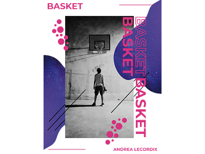 Basket basket basketball design graphism illustration illustrator photoshop