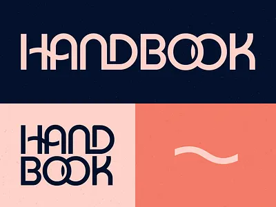 Curbed Handbook logo and color exploration brand identity branding editorial ligature logo retro subbrand type typography vox media wordmark