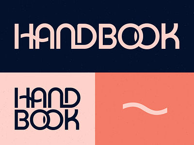 Curbed Handbook logo and color exploration brand identity branding editorial ligature logo retro subbrand type typography vox media wordmark