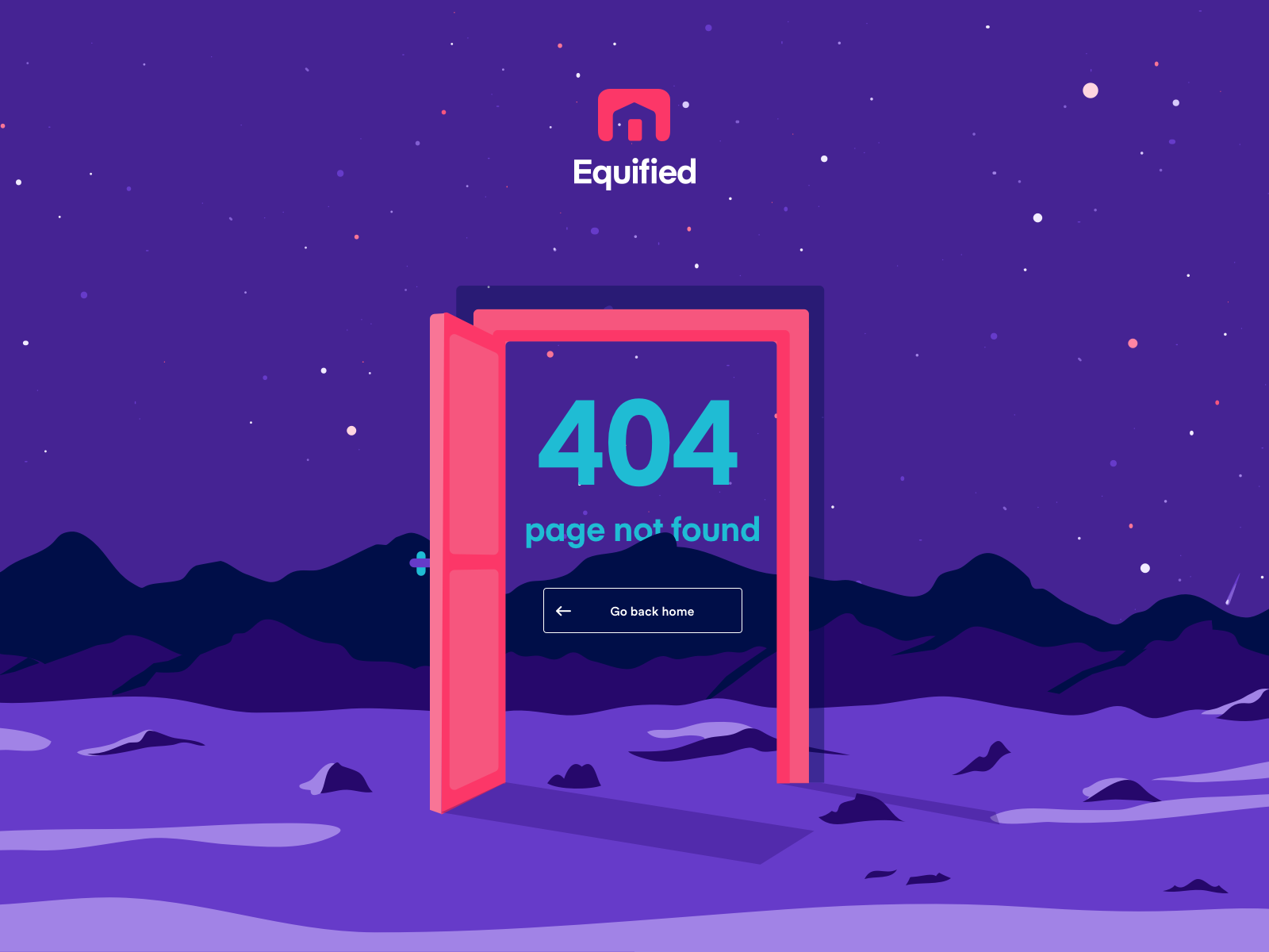 404 Error - Real Estate Web App 404 building door landingpage modern real estate sketch space ui ux website