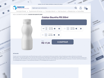 Prototype - Danone Advanced Medical Nutrition brasil brazil care design healtcare health hospital invision invision studio minimal pink prototype ui ux web website wireframe