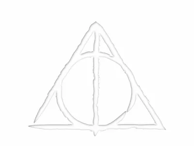 Deathly Hallows deathly hallows design harry potter icon illustration logo vector