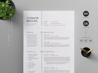 Resume/CV cover letter cover letter template creative curricular vitae cv design cv template designer resume die microsoft word minimal modern ms word professional resume resume bundle resume design resume template us letter vector word