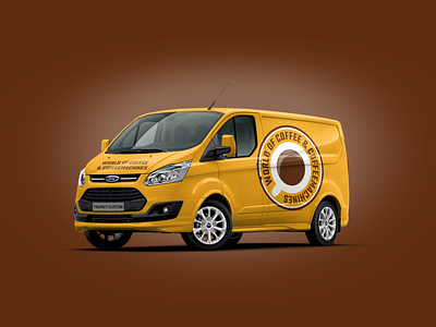 Van Ford branding branding design car coffee ford logo logotype logotype design