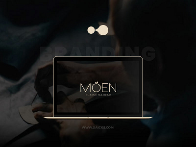 Moen - Branding brand branding classic flat logo logotype logotype design simple tailor