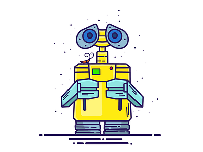 Walle icon ipad pro procreate walle