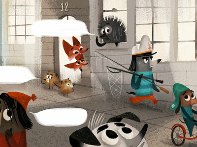 Upcoming picture book project childrens book illustration