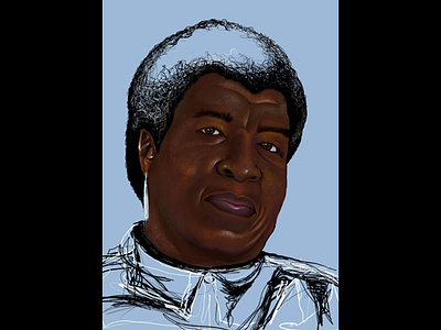 Octavia Butler design design app digital art digital arts digital illustration digital illustrations drawing editorial art editorial illustration illustration illustration design illustrator portrait portrait art portrait illustration portraiture procreate sketch sketchpatch