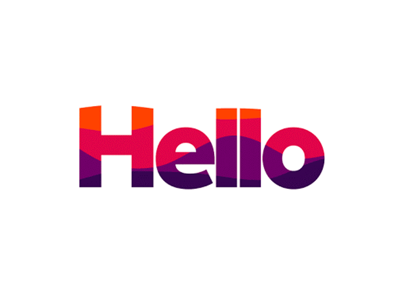 Hello Dribbble v2 ! branding design illustration motion graphics