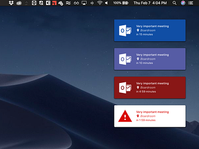 Daily UI Challenge #014 dailyui notifications outlook ui