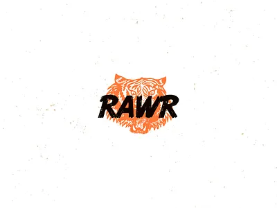 Project Desert Tiger Overprint Icon branding design graphic art illustration logo