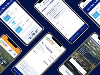 Ecommerce flow agency app ecommerce mobile responsive ui ux