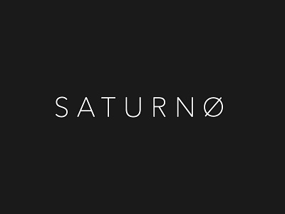 Saturno | Edited Logotype design graphic graphicdesign inspiration lettering lettering logo logo logo design logos logotype logotype design minimal logo planet saturno simple logo smart logo typography word logo wordmark wordmarks