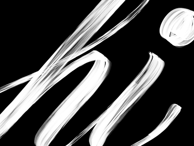 Hello Dribble universe! design handlettering handwriting lettering procreate typedesign typogaphy