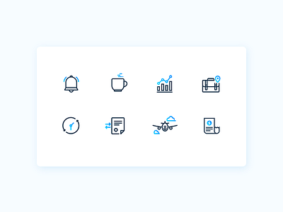 Icon Set #01 branding design icon icon artwork illustrator pictogram ui vector web