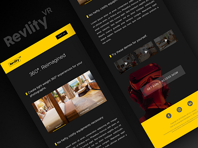 Revlity Newsletter Dribbble Shot 360 360 degree branding design figma flat minimal newsletter newsletter design startup ui ux vector virtual reality vr webvr