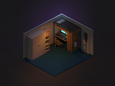 room magicavoxel voxel voxel art