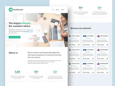 Kaufberater — Website draft kaufberater uxui webdesign website wip