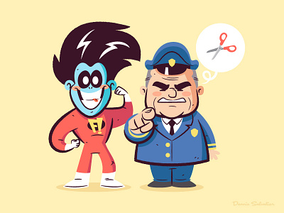 Lil BFFs Freakazoid cartoon character design freakazoid illustration vector