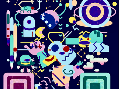 QR Code Space qrcode space