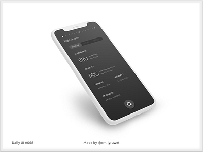 Dailyui 68 adobe photoshop dailyui flight flight search iphonex mockup sketch app uidesign uxdesign