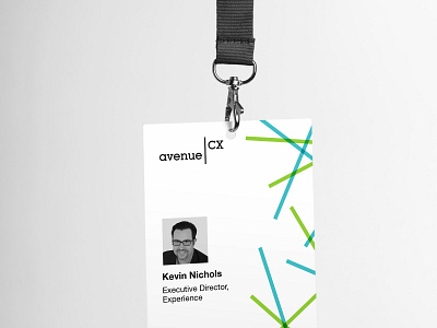 AvenueCX ID Card brand and identity branding identity design logo typography