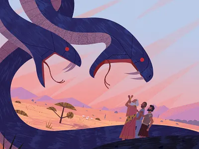 Giant Snake antiquity greek monster mythology river snake troy