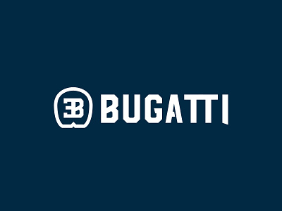 Bugatti branding bugatti cars design illustrator logo luxury redesign refresh super car type vector