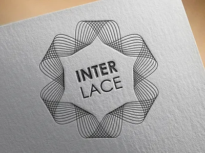 INTERLACE Logo Design brand branding business corporate design easy to use elegant graphic design identity logo logo design template vector