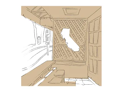 Coffee Shop Sketch 1 coffee coffeeshop illustration sketch