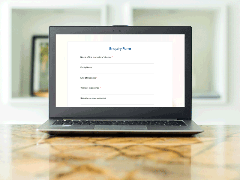 enquiry-form ui web