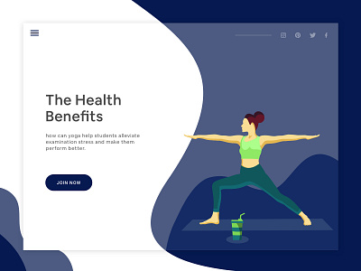 Join Yoga Classes @uiux design @uxui design @yoga