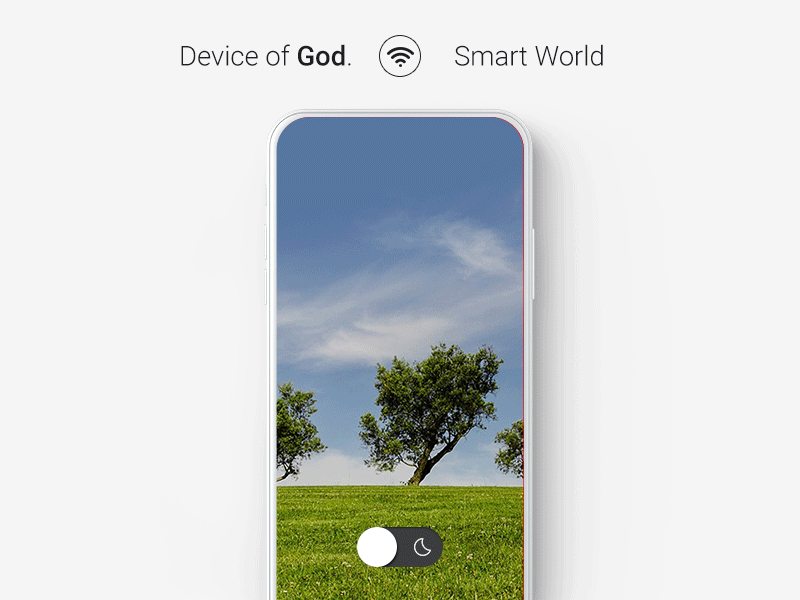 SmartWorld app app animation dark dashboard design device god interface light onoff ui ux
