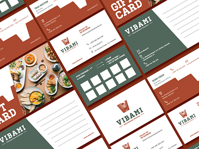 Vibami Stationery authentic branding cuisine finland graphic kitchen restaurant stationery traditional vietnam vietnamese woodcut