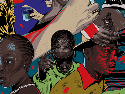 Lisbin (detail) detail illustration