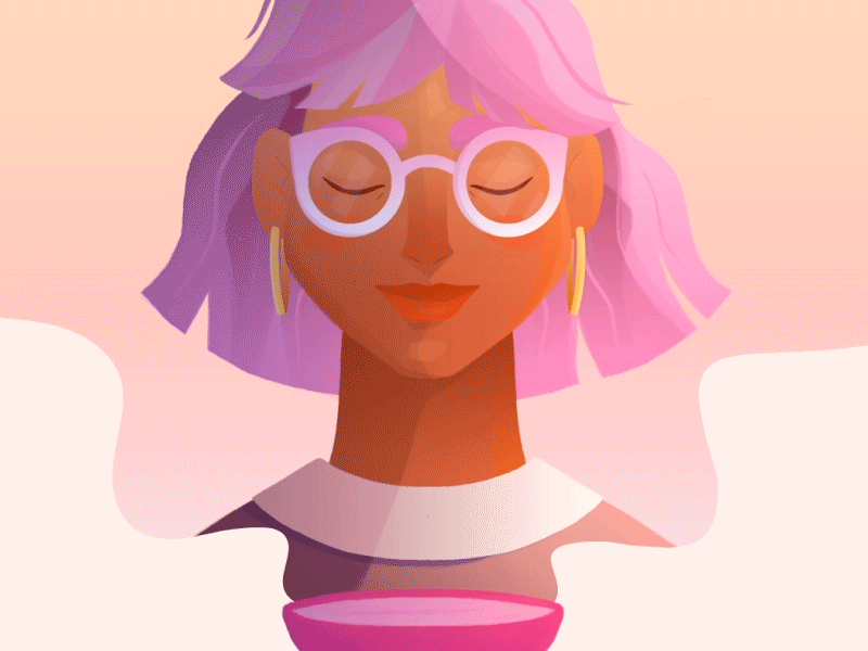 • Tea Time • 2d animation animatecc animation celanimation character art character design digitalillustration drawthisinyourstyle framebyframe illustration jillgorichallenge lisamariarosa loop photoshop pink hair portrait tea vienna woman