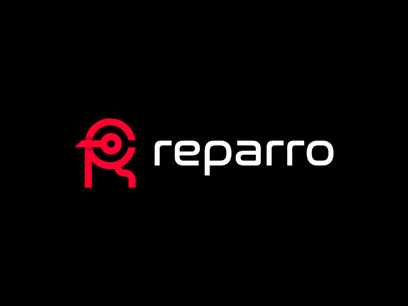 Reparro brand identity branding icon letter r logo logo design logomark r repair visual identity