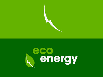 eco energy™ brand branding eco green icon identity logo logocollection logodesign logofolio logotype nature symbol vector