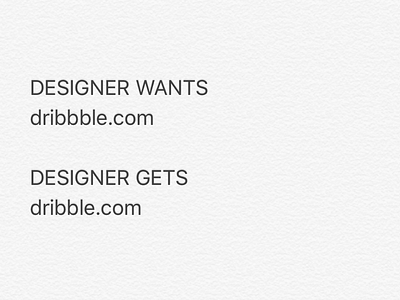 :/ designer problems dribbble insight