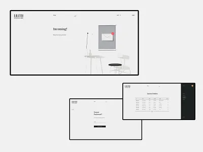 LILITH COCAINE branding clean concept design desktop digital e commerce ecommerce fashion grid interaction layout minimal minimalism pure site swiss ui ux web