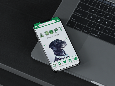 Greenville Humane Society App app design web design