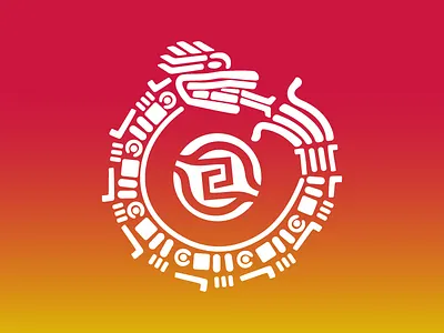 UC Davis CCLASS Branding aztec branding chicano chicanx college design dragon flat graphic design higher education illustration latino latinx logo ouroboros snake uc uc davis university university of california